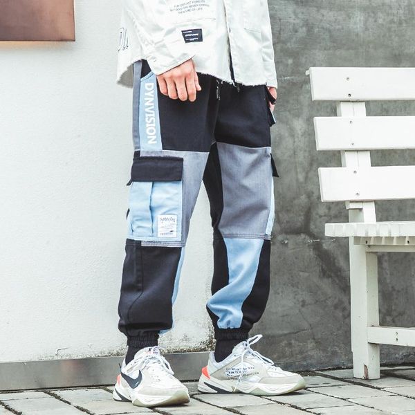 drop multi pocekts color block patchwork cargo harem jogger pants hip hop harajuku casual streetwear sweatpants trousers men's, Black
drop multi pocekts color block patchwork cargo harem jogger pants hip hop harajuku casual streetwear sweatpants trousers men's, Black