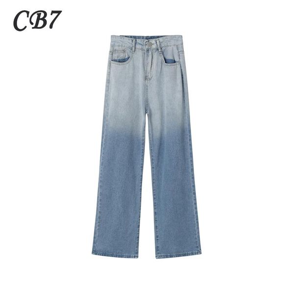 women's jeans vintage high waist women korean style autumn casual washed gradientstreetwear straight denim pants trousers, Blue
women's jeans vintage high waist women korean style autumn casual washed gradientstreetwear straight denim pants trousers, Blue