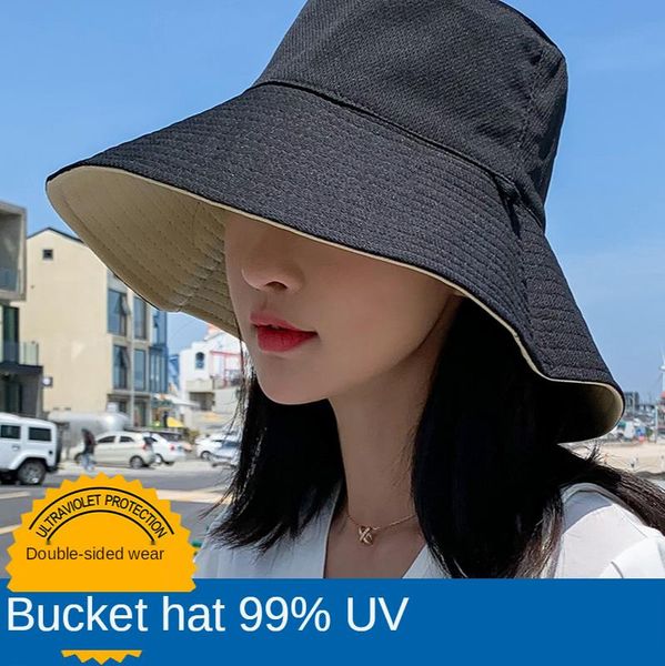 wide brim hats fashion casual sun bucket hat summer women's cap foldable anti-uv flat fisherman panama female gorro pescador, Blue;gray
wide brim hats fashion casual sun bucket hat summer women's cap foldable anti-uv flat fisherman panama female gorro pescador, Blue;gray