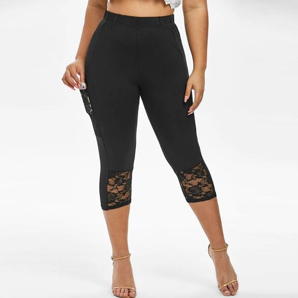 yoga outfit solid lace fitness cropped pants women pockets elasticity tight soft plus size leggings sports running gym sportswear
yoga outfit solid lace fitness cropped pants women pockets elasticity tight soft plus size leggings sports running gym sportswear