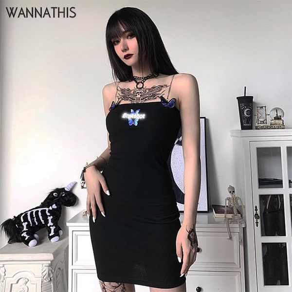 casual dresses wannathis butterfiy print reflective letter spaghetti strap sleeveless women slim fashion lady summer mini, Black;gray
casual dresses wannathis butterfiy print reflective letter spaghetti strap sleeveless women slim fashion lady summer mini, Black;gray