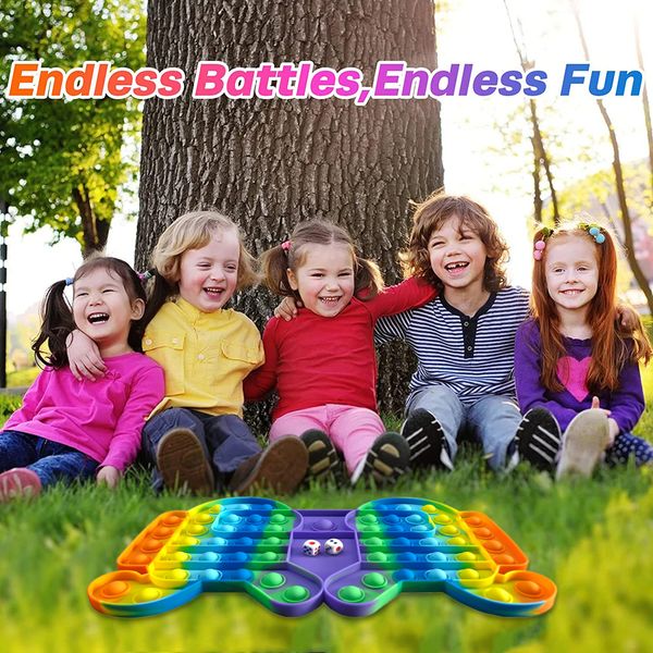 dhl ship super big size rainbow fidget toy chess board push bubble anti stress fidget sensory toys for parent-child time interactive game
dhl ship super big size rainbow fidget toy chess board push bubble anti stress fidget sensory toys for parent-child time interactive game