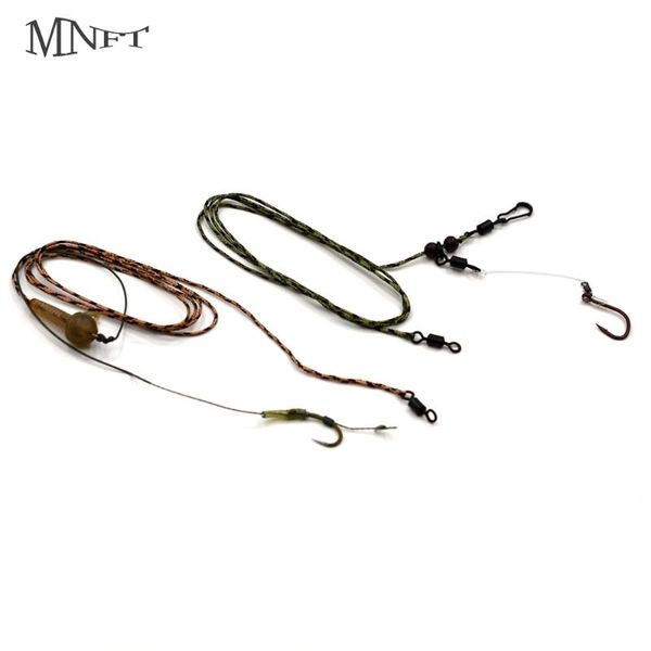 2set hand made carp fishing rig terminal tackle hair lead core line hook link size #2 #4 #6 #8 hooks
2set hand made carp fishing rig terminal tackle hair lead core line hook link size #2 #4 #6 #8 hooks