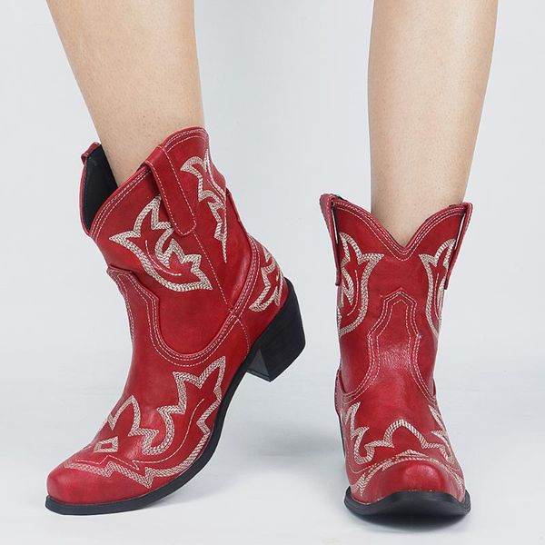 boots gigifox dropship female western square heel pointed toe slip-on ankle 2021 retro fashion cool woman shoes, Black
boots gigifox dropship female western square heel pointed toe slip-on ankle 2021 retro fashion cool woman shoes, Black