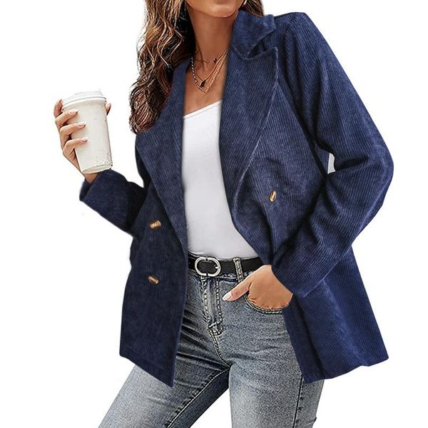 women's suits & blazers women vintage corduroy jackets coat autumn winter solid casual blazer outwear female long sleeve double-breaste, White;black
women's suits & blazers women vintage corduroy jackets coat autumn winter solid casual blazer outwear female long sleeve double-breaste, White;black