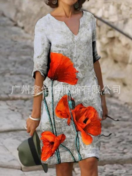 boutique dress 2021 pullover spring and changchun autumn temperament print casual loose waist mid skirt, Black;gray
boutique dress 2021 pullover spring and changchun autumn temperament print casual loose waist mid skirt, Black;gray