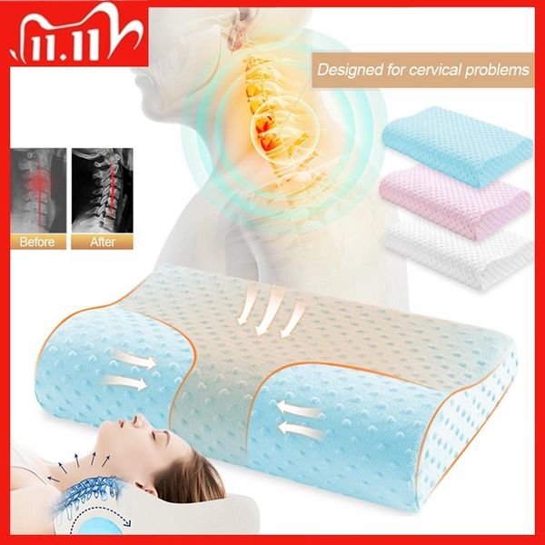memory foam bedding pillow neck protection slow rebound shaped maternity for sleeping orthopedic pillows 50*30cm 3 colors
memory foam bedding pillow neck protection slow rebound shaped maternity for sleeping orthopedic pillows 50*30cm 3 colors