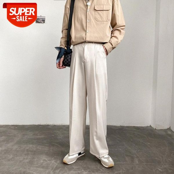 retro straight trousers men's korean version of the trend loose students handsome drape wide-leg #re6x, Black
retro straight trousers men's korean version of the trend loose students handsome drape wide-leg #re6x, Black