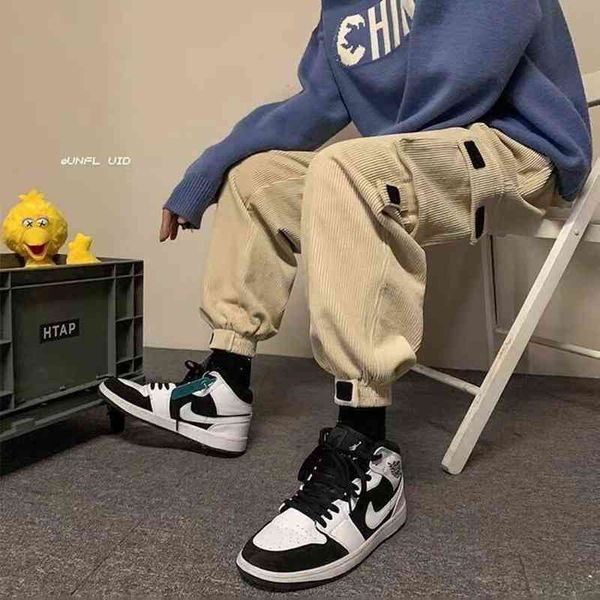 men's pants houzhou corduroy men streetwear black cargo man joggers hip hop trousers khaki gray jogging pocket korean 4qp8 
men's pants houzhou corduroy men streetwear black cargo man joggers hip hop trousers khaki gray jogging pocket korean 4qp8