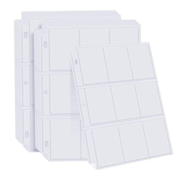 greeting cards af88 -trading card sleeve pages, 50 pack 9 pocket trading storage pages 3 holes fit ring binder
greeting cards af88 -trading card sleeve pages, 50 pack 9 pocket trading storage pages 3 holes fit ring binder