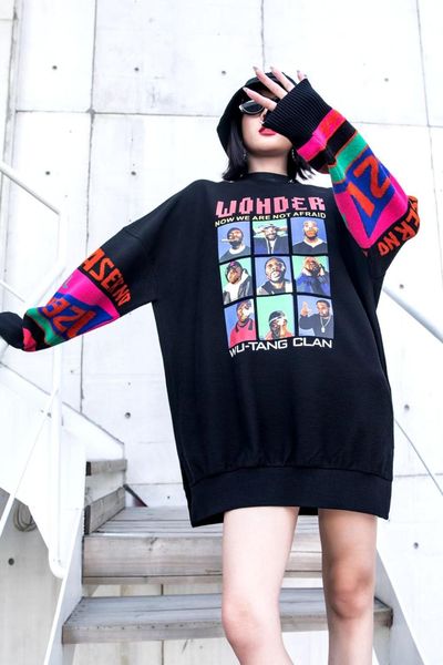 women's hoodies & sweatshirts in autumn and winter, the long women's in are fashionable pullovers 26nv, Black
women's hoodies & sweatshirts in autumn and winter, the long women's in are fashionable pullovers 26nv, Black