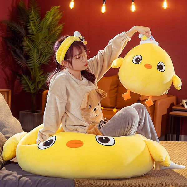45/55cm sleeping happy yellow chick plushie ultra soft elastic plush down cotton stuffed animal toy boys girls gift
45/55cm sleeping happy yellow chick plushie ultra soft elastic plush down cotton stuffed animal toy boys girls gift