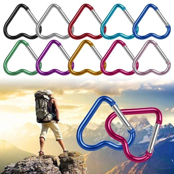 cords, slings and webbing 10pcs heart-shaped aluminum carabiner key chain clip keyring hook water bottle hanging travel kit outdoor camping
cords, slings and webbing 10pcs heart-shaped aluminum carabiner key chain clip keyring hook water bottle hanging travel kit outdoor camping