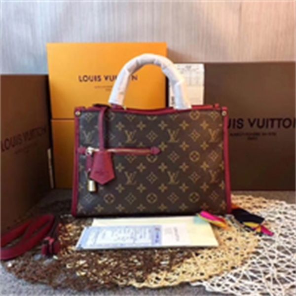 brand designer luxury m43433 shoulder bag burgundy women handbags iconic bags handles shoulder bags totes cross body bag clutches evenin