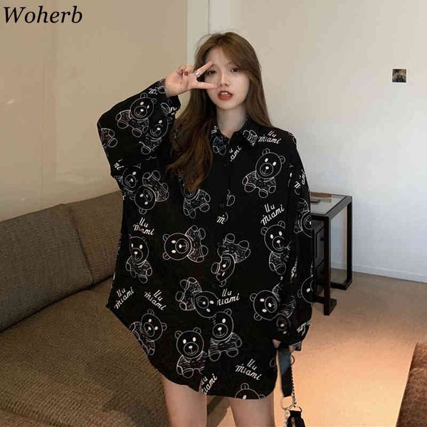 women harajuku blouse korean style fashion long-sleeve shirt loose black white shirt female streetwear blusas 210417
women harajuku blouse korean style fashion long-sleeve shirt loose black white shirt female streetwear blusas 210417