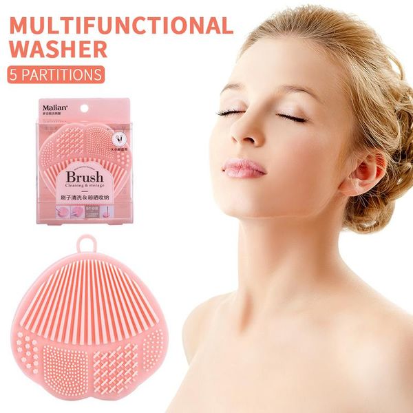 makeup brushes 1pc silicone brush cleaner pad scrubber board washing gel cleaning mat hand operated accessorie
makeup brushes 1pc silicone brush cleaner pad scrubber board washing gel cleaning mat hand operated accessorie