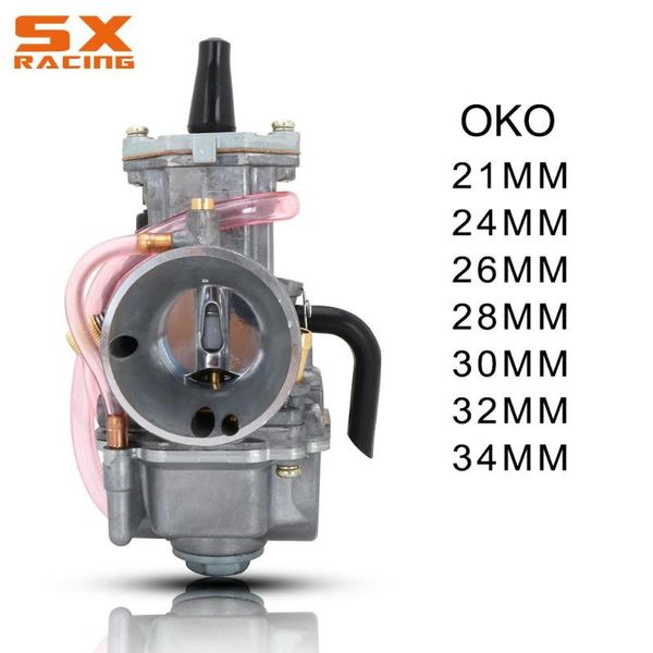 motocycle carburetor carburador for oko 21 24 26 28 30 32 34 mm racing parts scooters dirt bike atv with power jet used motorcycle fuel syst
motocycle carburetor carburador for oko 21 24 26 28 30 32 34 mm racing parts scooters dirt bike atv with power jet used motorcycle fuel syst