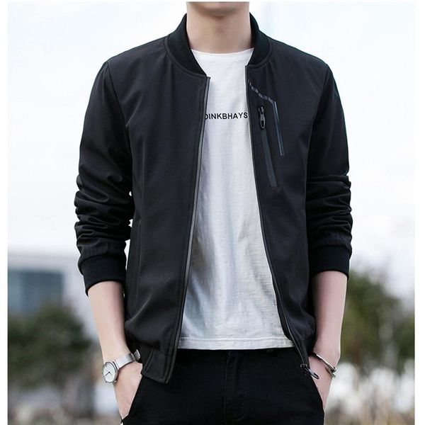 men's jackets 2021 spring men jacket fashion slim fit casual coat stand collar male bomber plus size 4xl, Black;brown
men's jackets 2021 spring men jacket fashion slim fit casual coat stand collar male bomber plus size 4xl, Black;brown