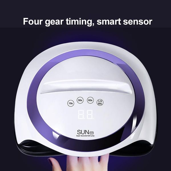 nail dryers purple us/eu plug 168w dual light source uv lamp intelligent induction quick-drying machine shop profession tools
nail dryers purple us/eu plug 168w dual light source uv lamp intelligent induction quick-drying machine shop profession tools