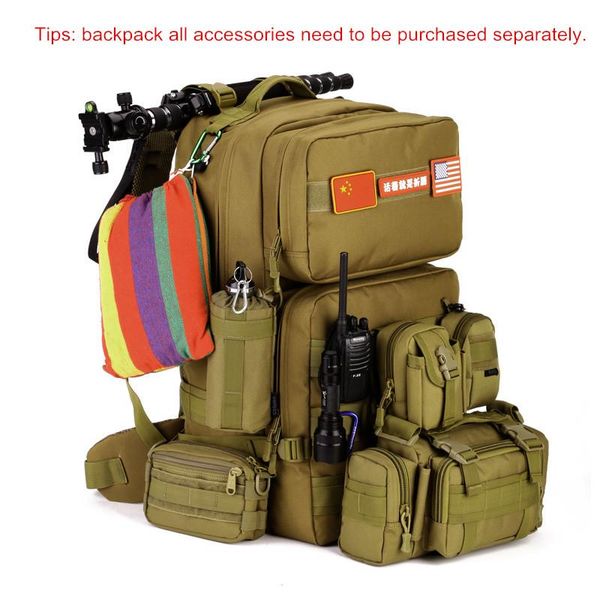 backpack military molle army 55l large capacity bagpack 17 inch laptravel for camp hike men mochila hombre
backpack military molle army 55l large capacity bagpack 17 inch laptravel for camp hike men mochila hombre