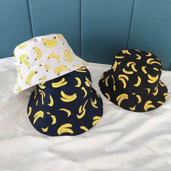 panama bucket hat men women cap banana print yellow bob hip hop gorros fishing fisherman double side wear, Blue;gray
panama bucket hat men women cap banana print yellow bob hip hop gorros fishing fisherman double side wear, Blue;gray