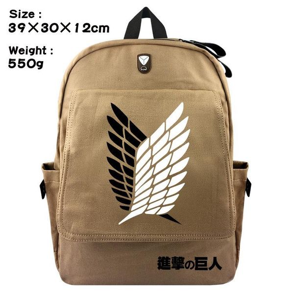 backpack attack on titan canvas backpacks rucksacks cartoon school casual student bags travel knapsack gifts
backpack attack on titan canvas backpacks rucksacks cartoon school casual student bags travel knapsack gifts