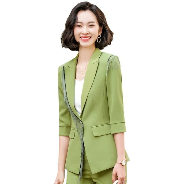 formal ol styles spring summer half sleeve blazers jackets coat for women ladies office blaser outwear female clothes women's two piec, White
formal ol styles spring summer half sleeve blazers jackets coat for women ladies office blaser outwear female clothes women's two piec, White