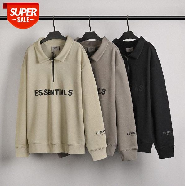 brand double line eentials collar half zipper sweater men's street #xt2p, Black
brand double line eentials collar half zipper sweater men's street #xt2p, Black