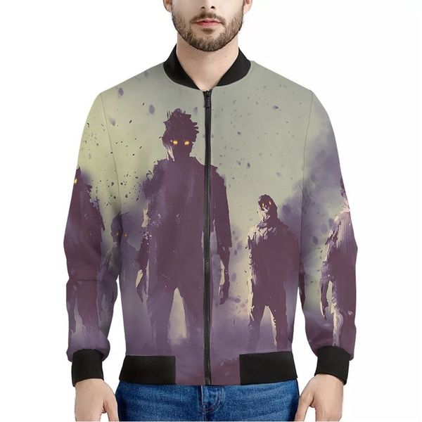 halloween the walking dead pattern men s baseball jacket high-quality comfortable fashionable travel sports party commute, Black;brown
halloween the walking dead pattern men s baseball jacket high-quality comfortable fashionable travel sports party commute, Black;brown