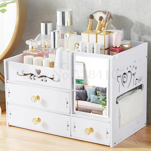 bathroom storage & organization deskcosmetics receiving box korean plastic cosmetic with mirror skin care shelf dressing table
bathroom storage & organization deskcosmetics receiving box korean plastic cosmetic with mirror skin care shelf dressing table