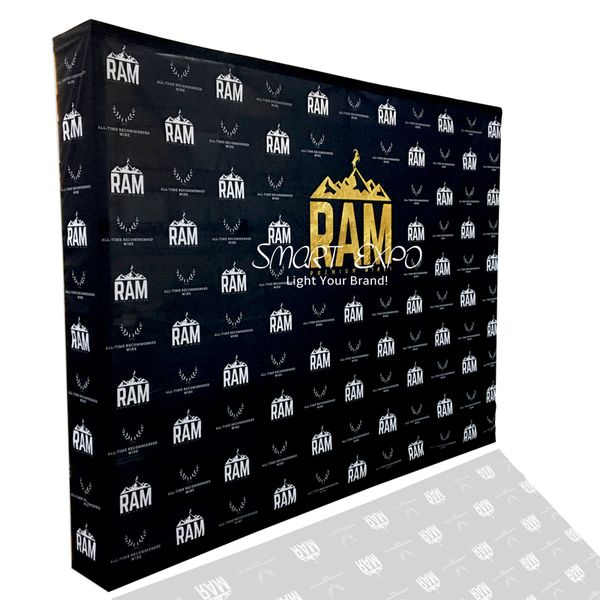 straight popup trade show display 15ft w450xh225cm retail supplies with custom graphic printing
straight popup trade show display 15ft w450xh225cm retail supplies with custom graphic printing
