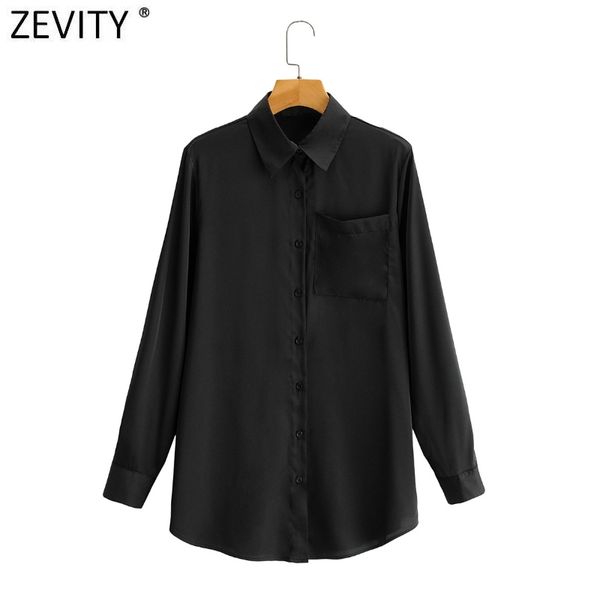 zevity women fashion single breasted black smock blouse office lady long sleeve pocket casual shirt chic blusas ls9188 210419, White
zevity women fashion single breasted black smock blouse office lady long sleeve pocket casual shirt chic blusas ls9188 210419, White
