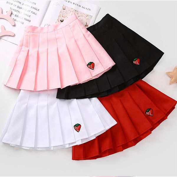 girl solid printing short skirt for children's school style girls skirts pleated half-length clothes spring autumn, Blue
girl solid printing short skirt for children's school style girls skirts pleated half-length clothes spring autumn, Blue