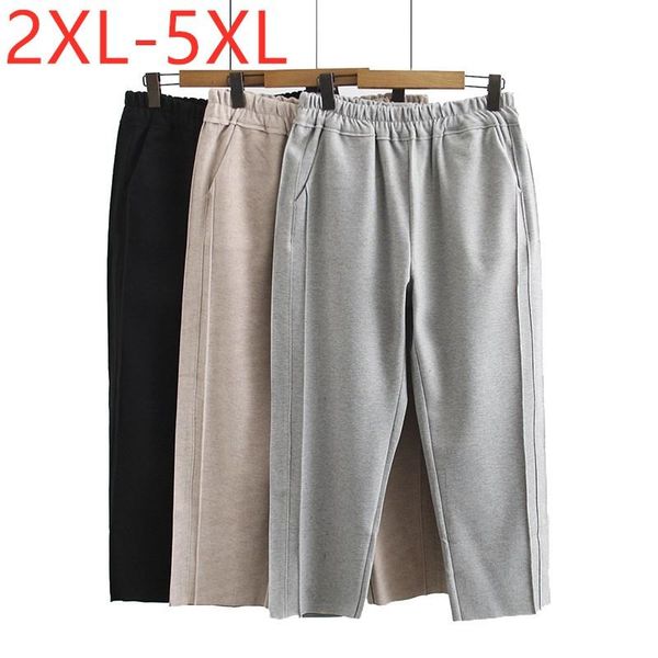 ladies autumn winter plus size cropped pants for women large slim casual elastic gray trousers 3xl 4xl 5xl women's & capris, Black;white
ladies autumn winter plus size cropped pants for women large slim casual elastic gray trousers 3xl 4xl 5xl women's & capris, Black;white