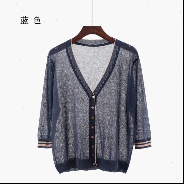 shuchan summer cardigan with women sweater 3 4 sleeve v neck office lady computer knitted cardigans feminino, White;black
shuchan summer cardigan with women sweater 3 4 sleeve v neck office lady computer knitted cardigans feminino, White;black