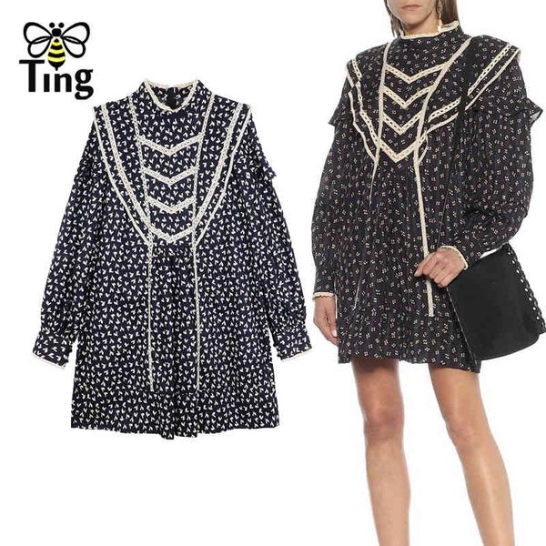 vintage designer lace patchwork loose casual chic mini short dress spring summer floral women vestitis elbise za 210513, Black;gray
vintage designer lace patchwork loose casual chic mini short dress spring summer floral women vestitis elbise za 210513, Black;gray