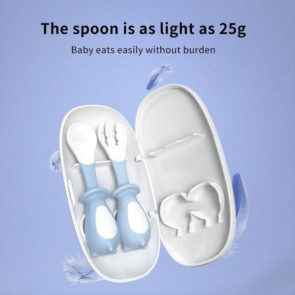 cups, dishes & utensils spoon set soft toddler self-feeding training infant tableware kit feeding utensil for weaning and learning
cups, dishes & utensils spoon set soft toddler self-feeding training infant tableware kit feeding utensil for weaning and learning
