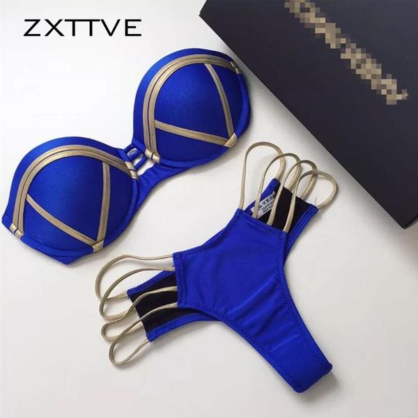 women's swimwear gold stamping bikini set padded swimsuit summer beachwear brazil bathing beach biquini suit, White;black
women's swimwear gold stamping bikini set padded swimsuit summer beachwear brazil bathing beach biquini suit, White;black