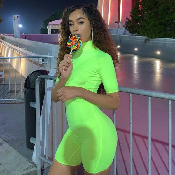 women's jumpsuits & rompers black skinny playsuits women 2021 summer overalls short sleeve casual gym neon green womens jumpsuit, Black;white
women's jumpsuits & rompers black skinny playsuits women 2021 summer overalls short sleeve casual gym neon green womens jumpsuit, Black;white