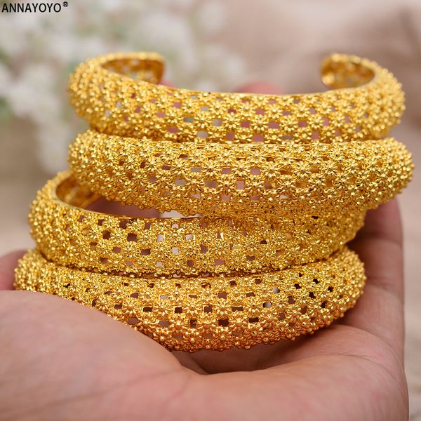4pcs/set fashion 24k gold color wedding dubai bangles for women bride bracelets ethiopian/france/african jewelry bracelets giftss, Black
4pcs/set fashion 24k gold color wedding dubai bangles for women bride bracelets ethiopian/france/african jewelry bracelets giftss, Black