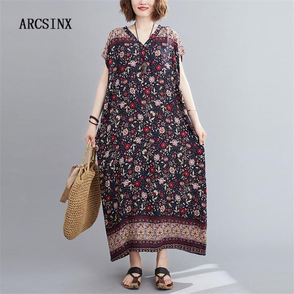 casual dresses arcsinx boho dress women oversized 4xl 5xl 6xl sleeveless v-neck blue floral women's summer sundresses woman big size, Black;gray
casual dresses arcsinx boho dress women oversized 4xl 5xl 6xl sleeveless v-neck blue floral women's summer sundresses woman big size, Black;gray
