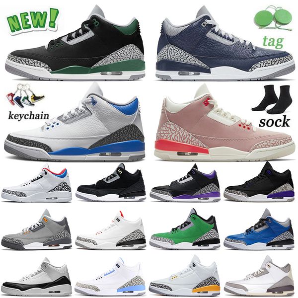 jordan3s mens women unc basketball shoes air jorden retro 3s ma maniere jumpman georgetown pine green rust pink trainers black white cement, White;red
jordan3s mens women unc basketball shoes air jorden retro 3s ma maniere jumpman georgetown pine green rust pink trainers black white cement, White;red