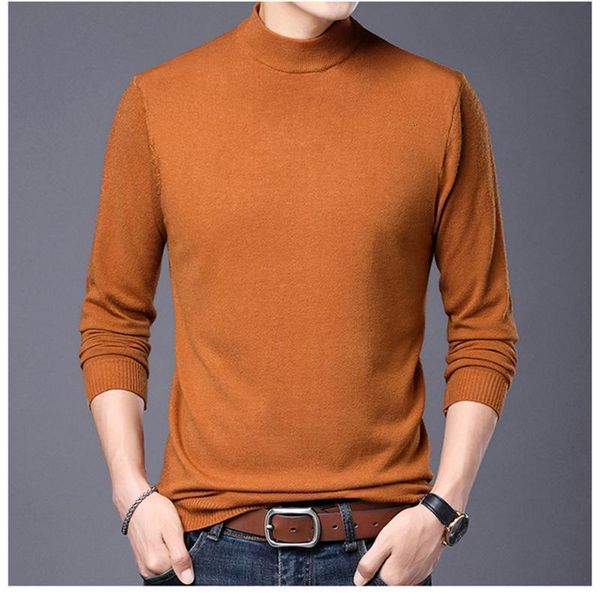 sweaters spring autumn solid color pllovers business arrive fashion slim fit men's half turtleneck sweater size 4xl mzm065, White;black
sweaters spring autumn solid color pllovers business arrive fashion slim fit men's half turtleneck sweater size 4xl mzm065, White;black