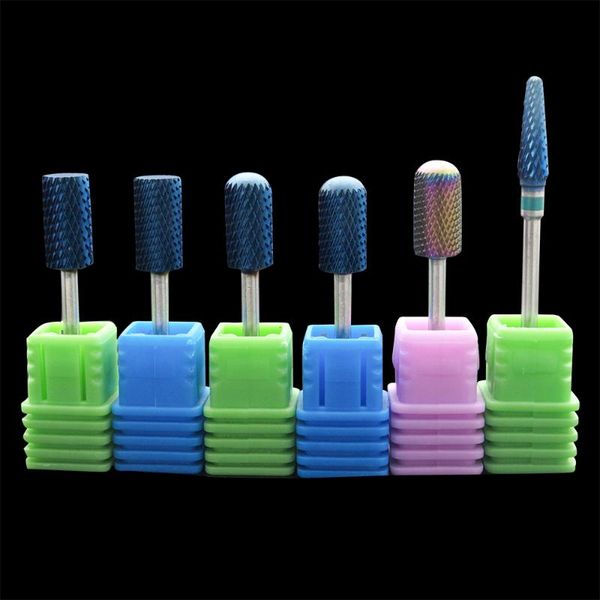 nail art equipment kimaxcola blue & rainbow drill bit 3/32" tungsten carbide burrs manicure bits accessories milling cutter tool, Silver
nail art equipment kimaxcola blue & rainbow drill bit 3/32" tungsten carbide burrs manicure bits accessories milling cutter tool, Silver