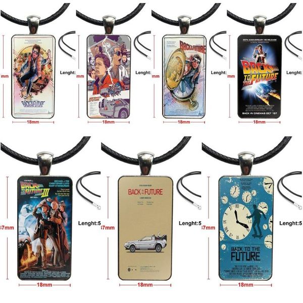 pendant necklaces back to the future poster steel color glass cabochon with rectangle shaped choker necklace for unisex, Silver
pendant necklaces back to the future poster steel color glass cabochon with rectangle shaped choker necklace for unisex, Silver