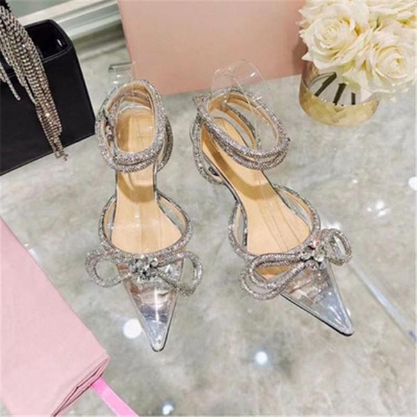 sandals 2021 luxury bow diamond women designer runway pointed toe thin high heels pums shoes lady summer party, Black
sandals 2021 luxury bow diamond women designer runway pointed toe thin high heels pums shoes lady summer party, Black
