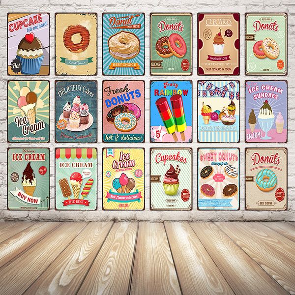 cupcake donuts ice cream sweet and fresh metal poster home decor bar wall art painting 20*30 cm size dy21
cupcake donuts ice cream sweet and fresh metal poster home decor bar wall art painting 20*30 cm size dy21