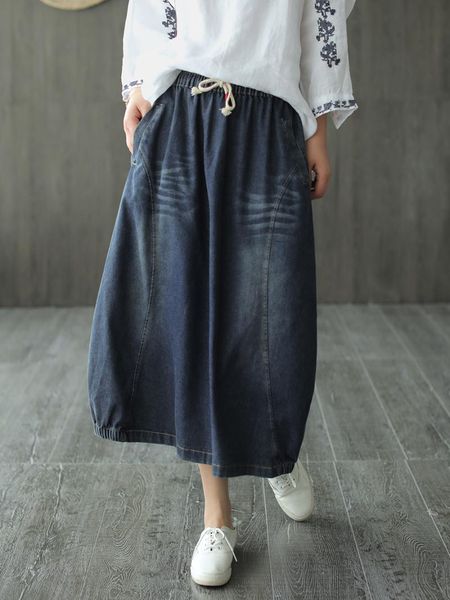 skirts tiyihailey long mid-calf women elastic waist spring summer autumn denim cortton casual a-line pockets 2021, Black
skirts tiyihailey long mid-calf women elastic waist spring summer autumn denim cortton casual a-line pockets 2021, Black