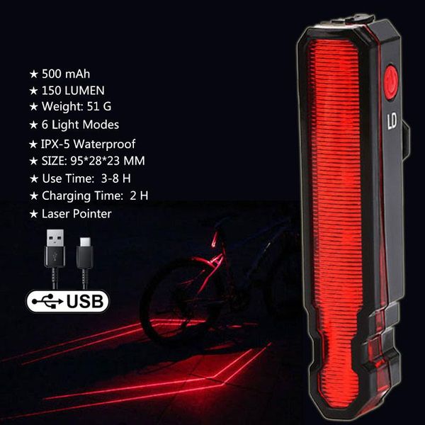 bike laser tail light safety warning mtb bicycle lamp ipx5 waterproof seatpost usb rechargeable lights
bike laser tail light safety warning mtb bicycle lamp ipx5 waterproof seatpost usb rechargeable lights