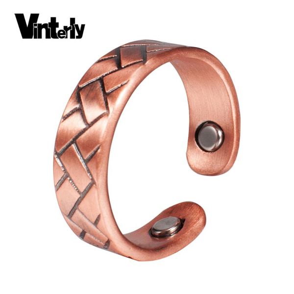 vinterly health magnetic rings for women vintage pure copper wedding engagement finger adjustable mens jewelry cluster, Golden;silver
vinterly health magnetic rings for women vintage pure copper wedding engagement finger adjustable mens jewelry cluster, Golden;silver